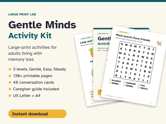Gentle Minds Activity Kit